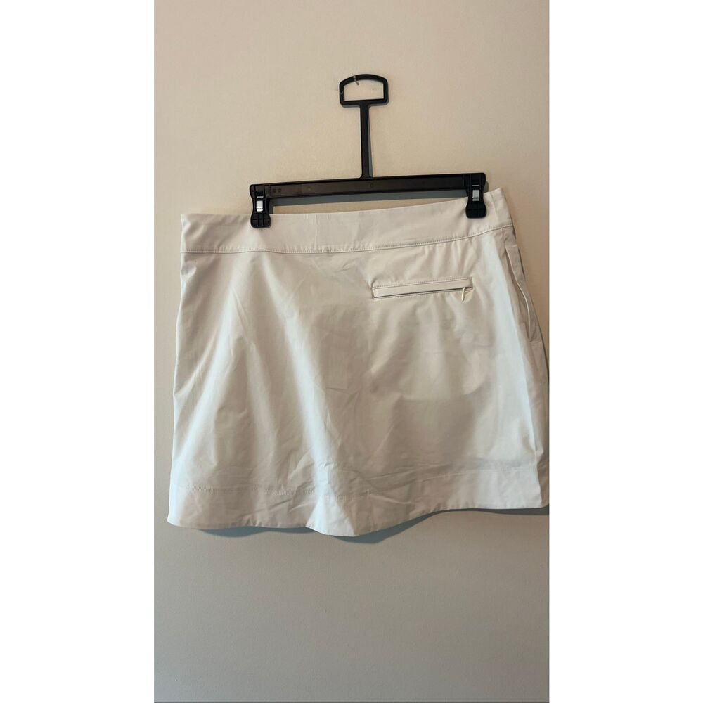 Vineyard Vines Performance Skort White Athletic Golf Tennis Skirt Size M - Picture 4 of 8